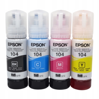  Wkłady Epson 104 CMYK