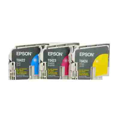  Wkłady Epson T0422-T0424