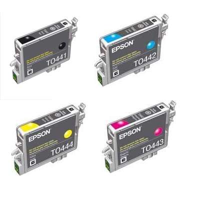 Wkłady Epson T0441-T0445