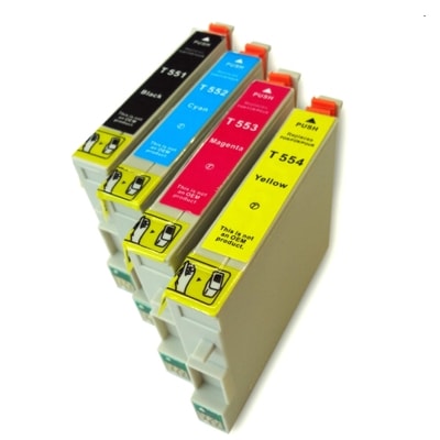 Wkłady Epson T0551-T0555