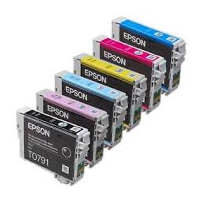  Wkłady Epson T0791-T0796