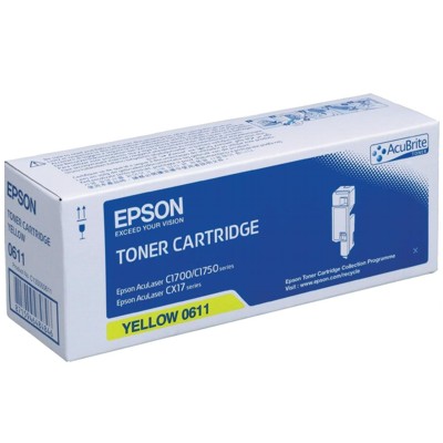 Toner Oryginalny Epson 0611 (C13S050611) (Żółty)