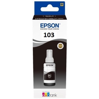 Tusz Oryginalny Epson 103 (C13T00S14A) (Czarny)