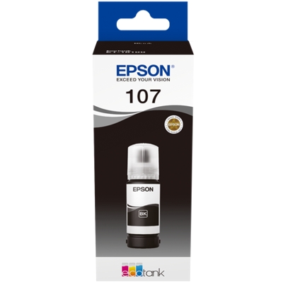 Tusz Oryginalny Epson 107 (C13T09B140) (Czarny)