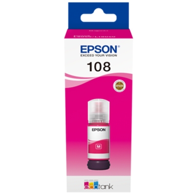 Tusz Oryginalny Epson 108 (C13T09C34A) (Purpurowy)