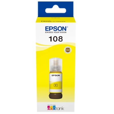 Tusz Oryginalny Epson 108 (C13T09C44A) (Żółty)