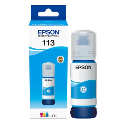 Tusz Oryginalny Epson 113 (C13T06B240) (Błękitny)