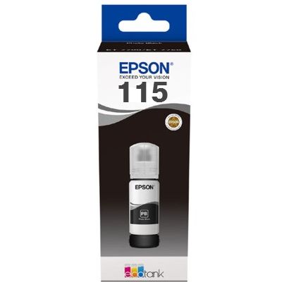 Tusz Oryginalny Epson 115 (C13T07C14A) (Czarny)