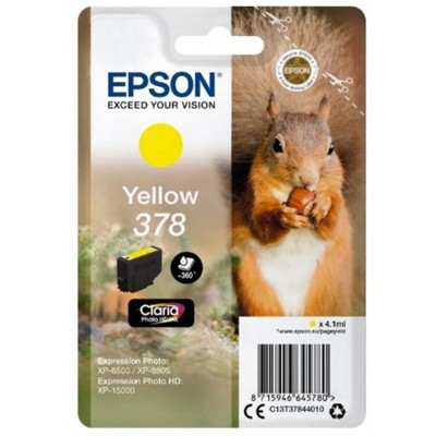 Tusz Oryginalny Epson 378 (C13T37844010) (Żółty)