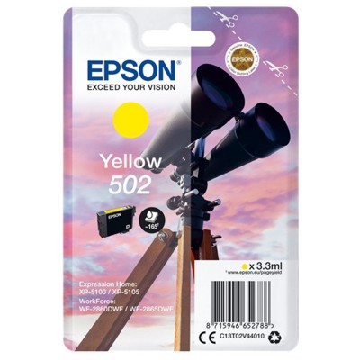 Tusz Oryginalny Epson 502 (C13T02V44010) (Żółty)