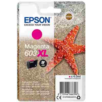 Tusz Oryginalny Epson 603 XL (C13T03A34010) (Purpurowy)