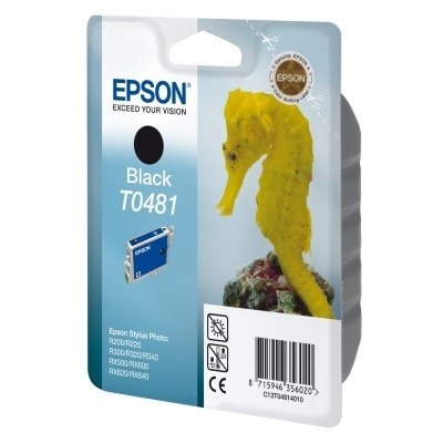 Tusz Oryginalny Epson T0481 (C13T04814010) (Czarny)