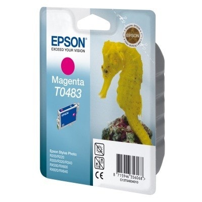 Tusz Oryginalny Epson T0483 (C13T04834010) (Purpurowy)