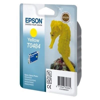 Tusz Oryginalny Epson T0484 (C13T04844010) (Żółty)
