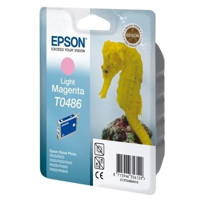 Tusz Oryginalny Epson T0486 (C13T04864010) (Jasny purpurowy)