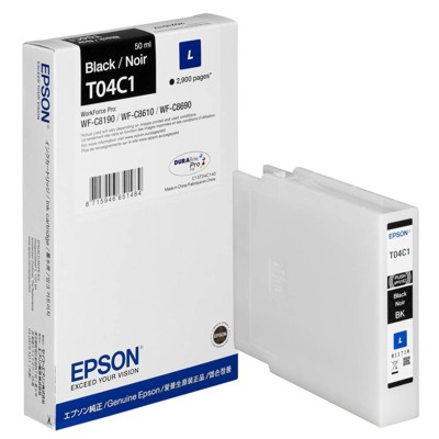 Tusz Oryginalny Epson T04C1 L (C13T04C140) (Czarny)