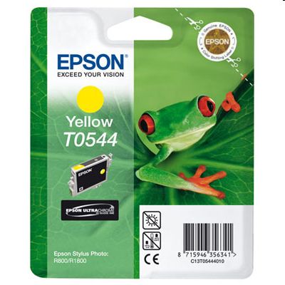 Tusz Oryginalny Epson T0544 (T0544) (Żółty)
