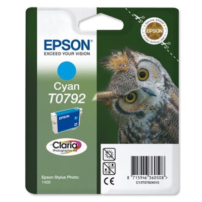 Tusz Oryginalny Epson T0792 (C13T07924010) (Błękitny)