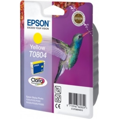 Tusz Oryginalny Epson T0804 (C13T08044011) (Żółty)