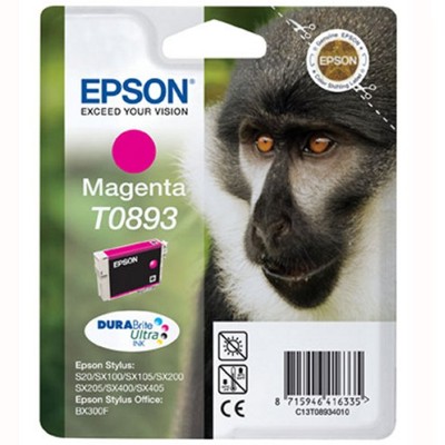 Tusz Oryginalny Epson T0893 (C13T08934011) (Purpurowy)