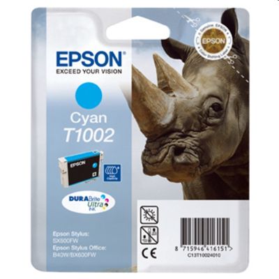 Tusz Oryginalny Epson T1002 (C13T10024010) (Błękitny)