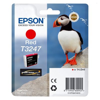 Tusz Oryginalny Epson T3247 (Czerwony)