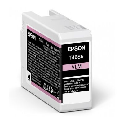 Tusz Oryginalny Epson T46S6 (C13T46S600) (Jasny purpurowy)