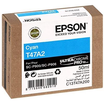 Tusz Oryginalny Epson T47A2 (C13T47A200) (Błękitny)