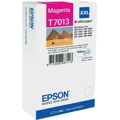 Tusz Oryginalny Epson T7013 (C13T70134010) (Purpurowy)