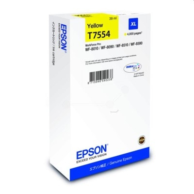 Tusz Oryginalny Epson T7554 (C13T755440) (Żółty)