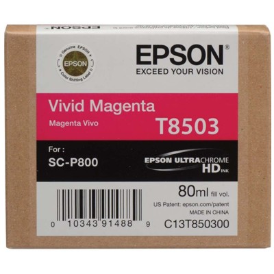 Tusz Oryginalny Epson T8503 (C13T850300) (Purpurowy)