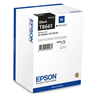 Tusz Oryginalny Epson T8661 (C13T866140) (Czarny)