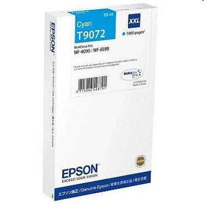 Tusz Oryginalny Epson T9072 (C13T907240) (Błękitny)