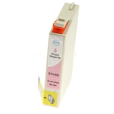 Tusz Zamiennik T0486 do Epson (C13T04864010) (Jasny purpurowy)